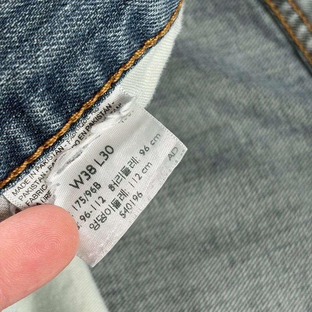 Levi's Jeans Mens 38x30 Blue 559 Relaxed Straight Grunge Skater Baggy Denim‎